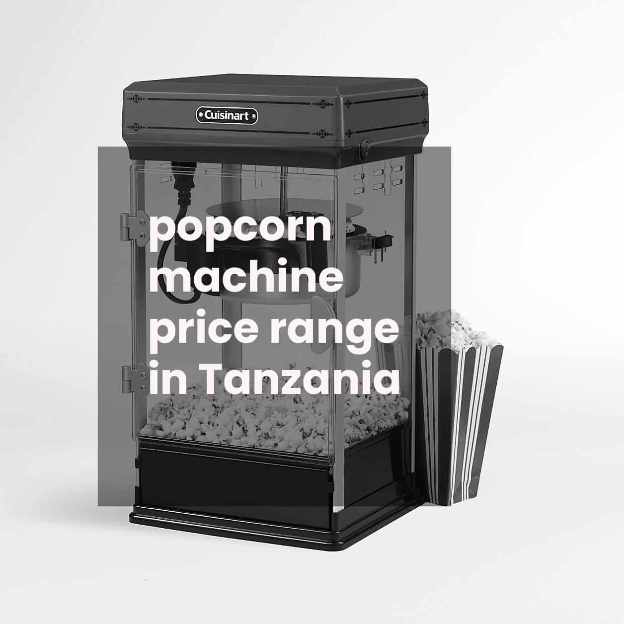 popcorn machine price range