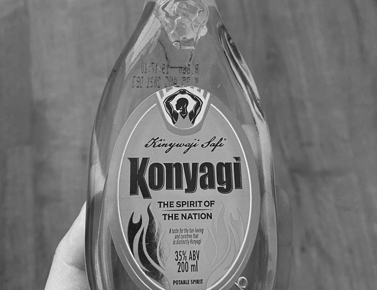 A Bottle of Konyagi, Tanzania Spirit