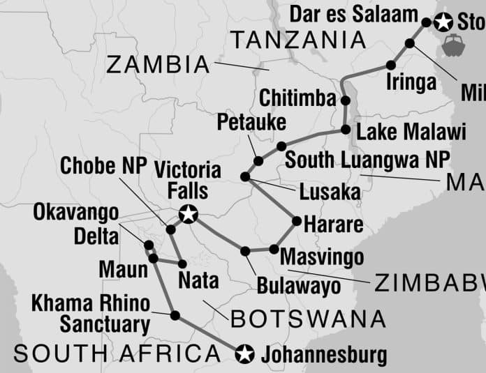 A Journey Across Borders How Far is it from South Africa to Tanzania