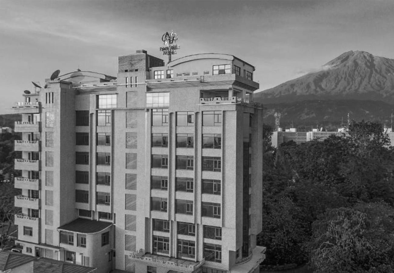 A View of Palace Hotel Arusha Building