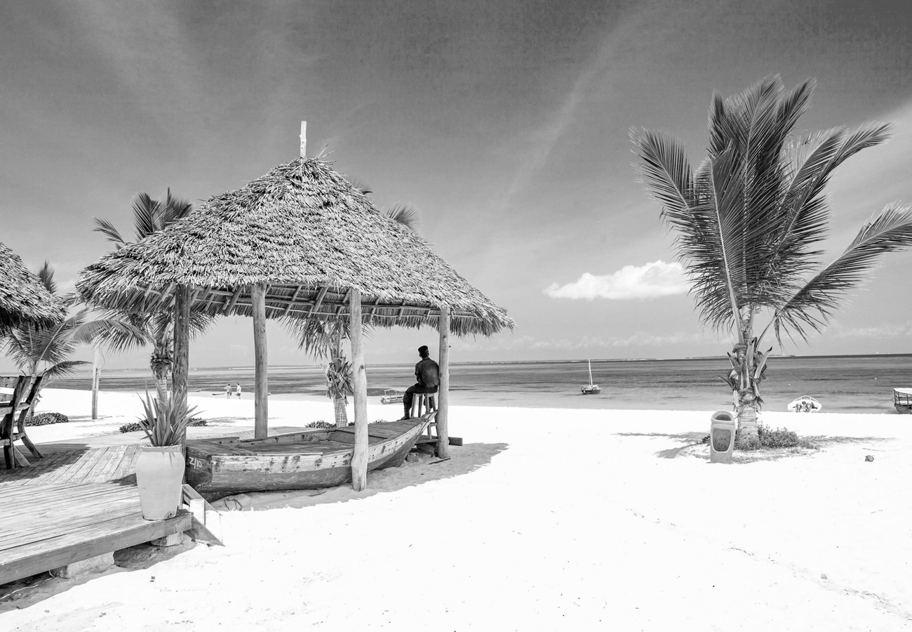 A View of Zanzibar Beach
