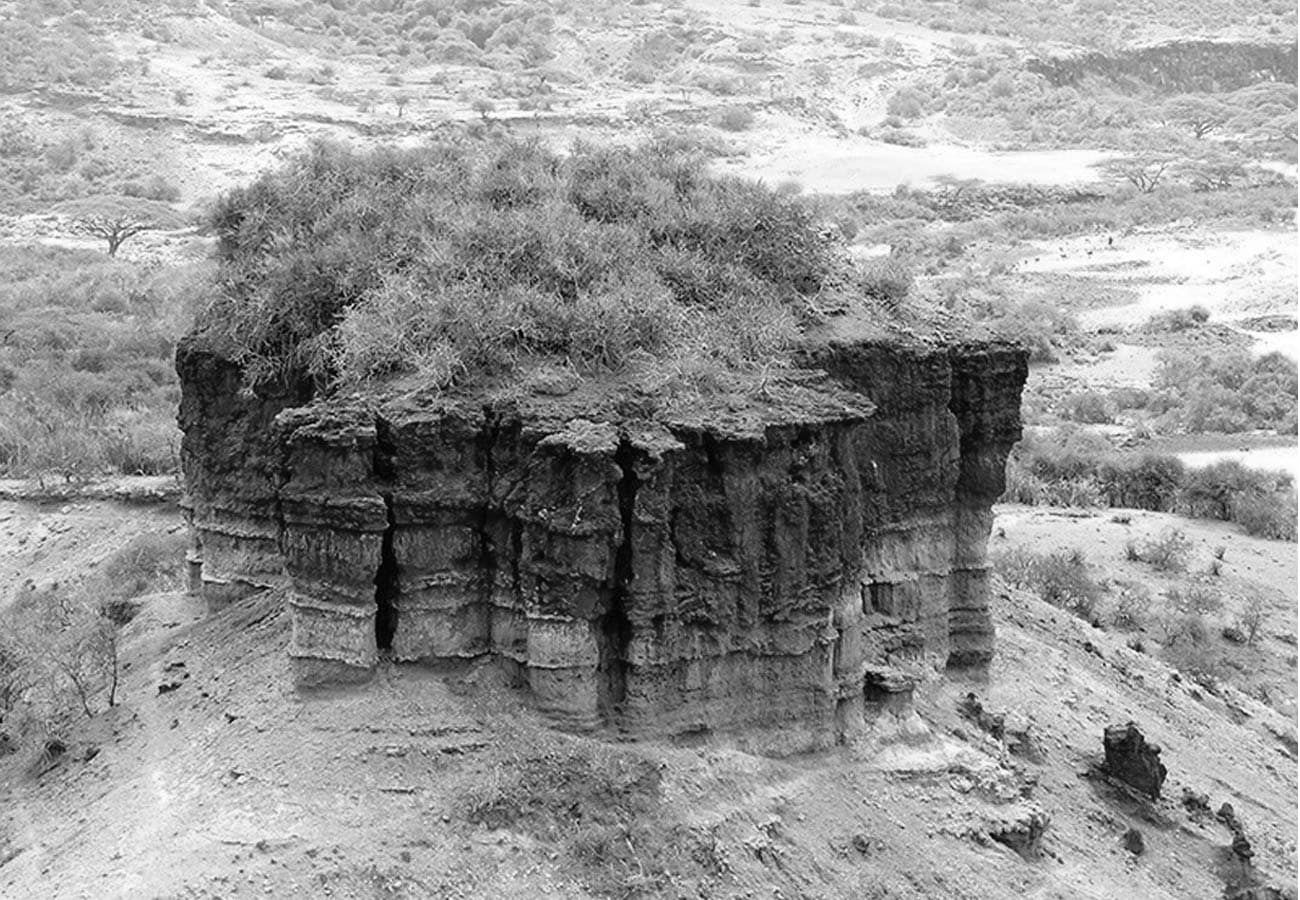 A view of Olduvai Gorge