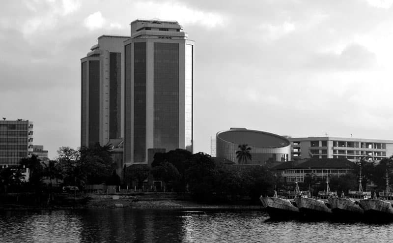 Bank of Tanzania's twin towers, Dar Es Salaam