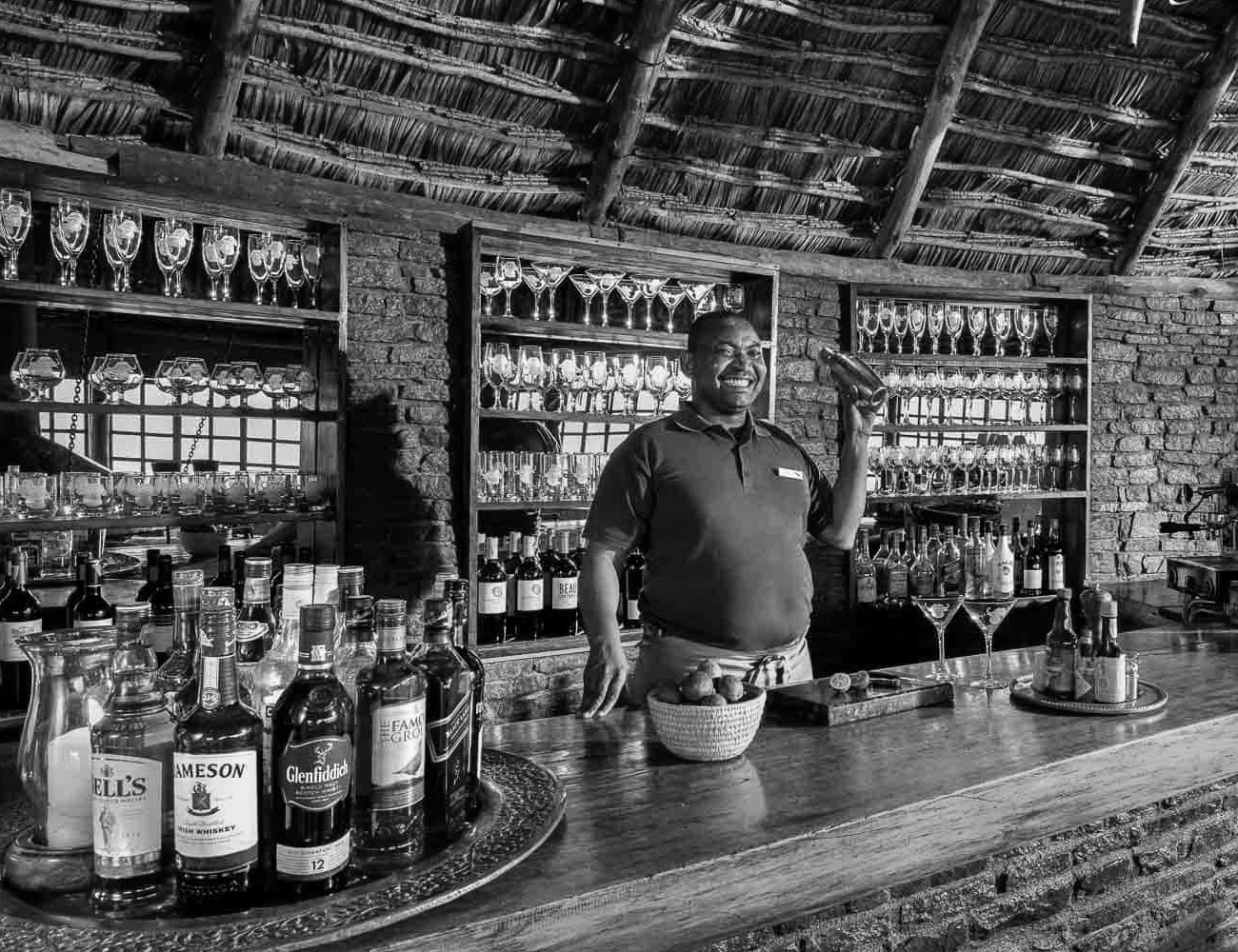 Bar at Ngorongoro Crater Lodge