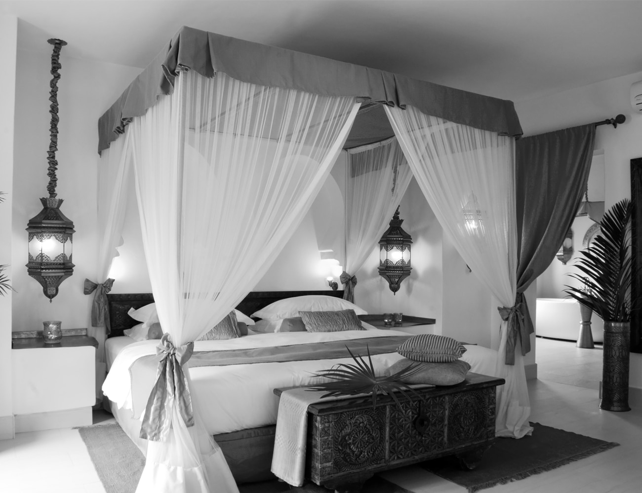 Bedrooms at Baraza Resort and Spa