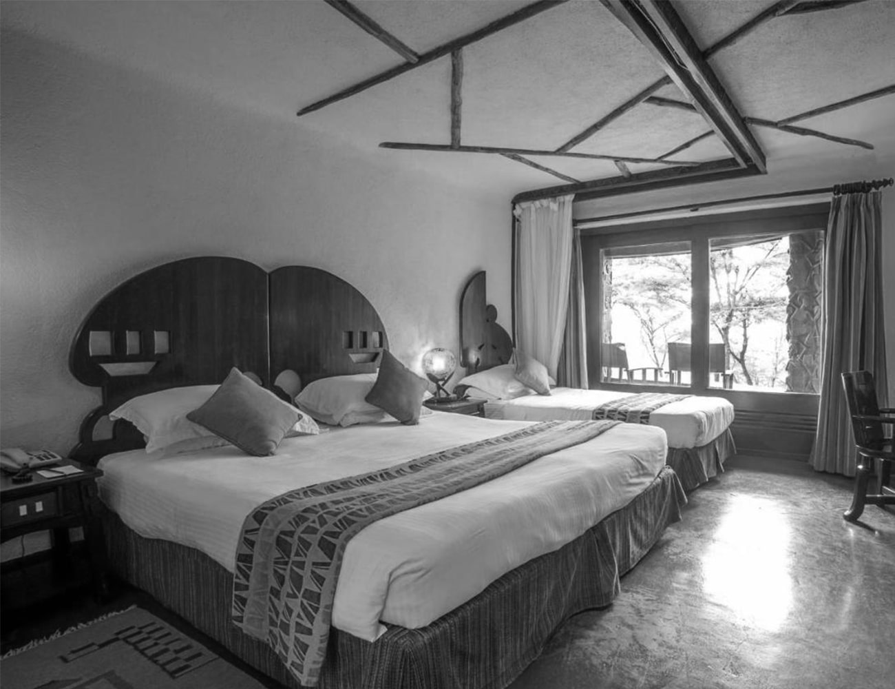Cozy Rooms at Serena Hotels in the Serengeti