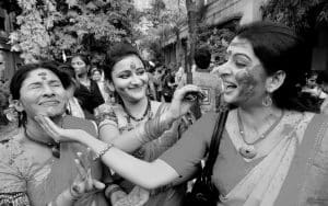 Indian Women Celebrating their Cultural Festival