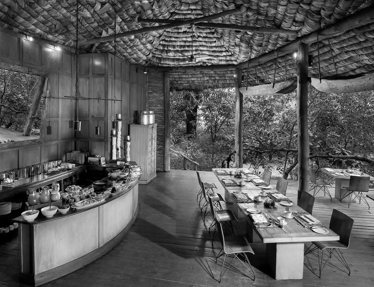 Dining Area at Lake Manyara Hotel