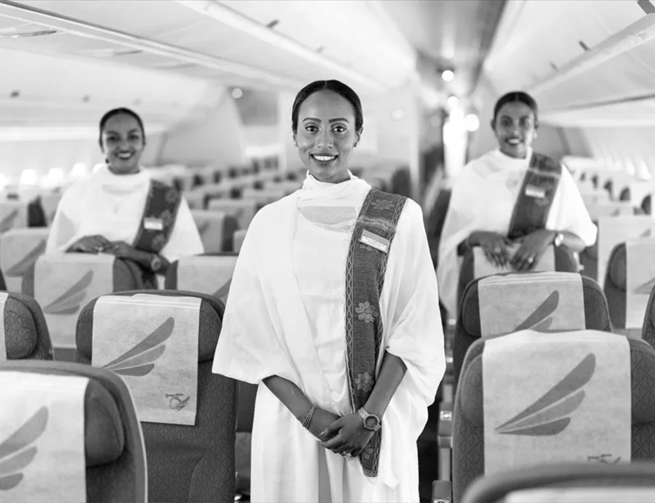 Ethiopian Airline Air Hostesses