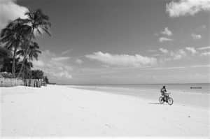 Beach front view of Sultan sands Hotel