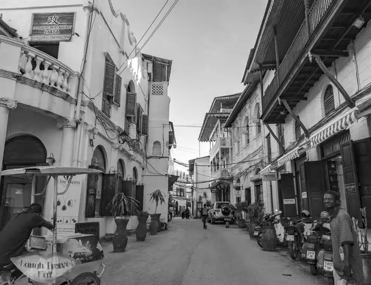 Gizenga Street of Stone Town Zanzibar