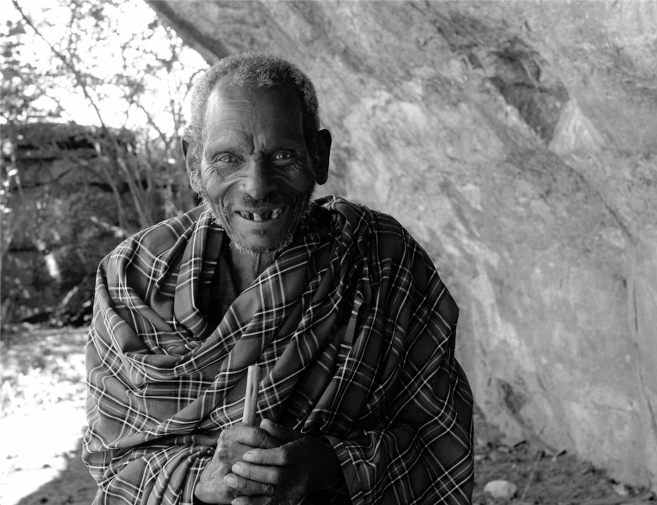 Gorwa Man in the Northern part of Tanzania.