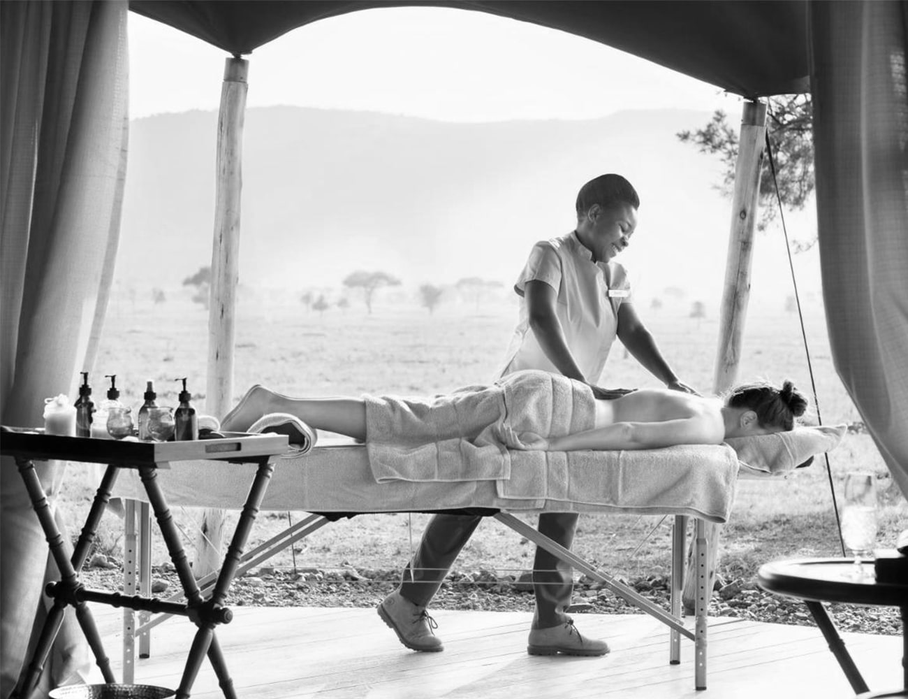 Guests Receiving Massages at One Nature Hotel and Resorts
