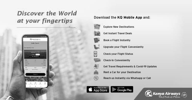 KQ Mobile App Flyer