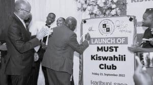 The Ambassador of Tanzania to Uganda launches Kiswahili Club at Mbarara University