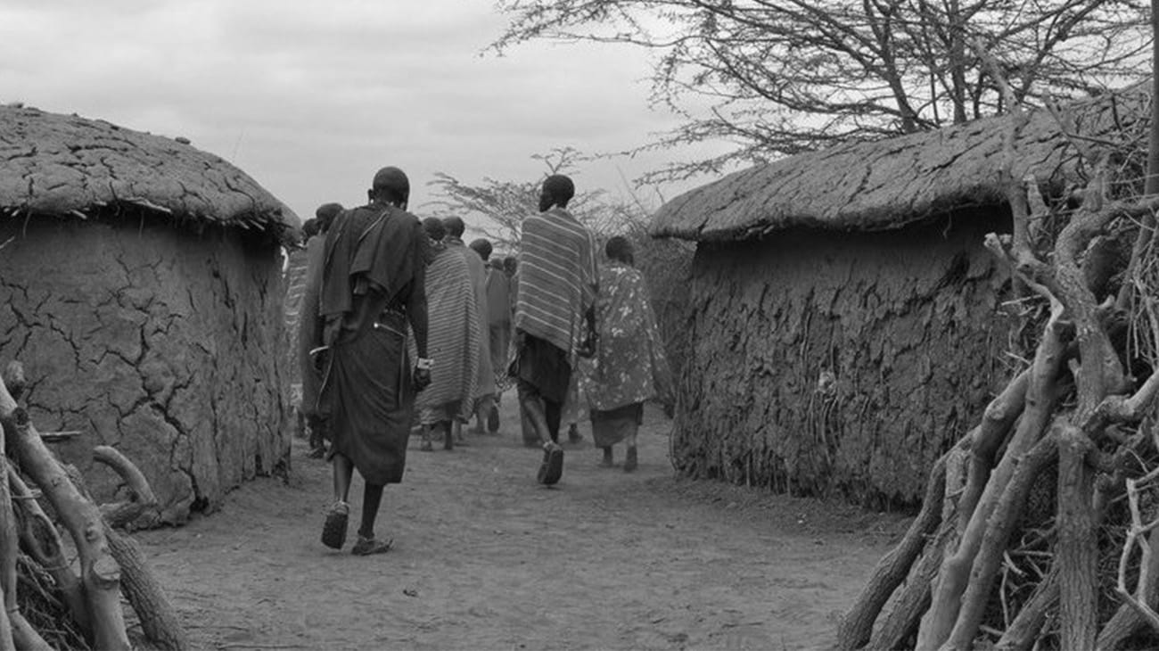 Maasai villages in Kenya