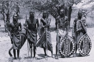 Maasai Morani in Kenya