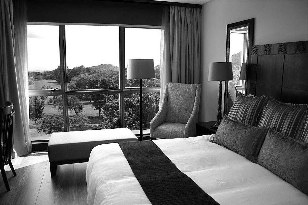 Mount Meru Hotel room view
