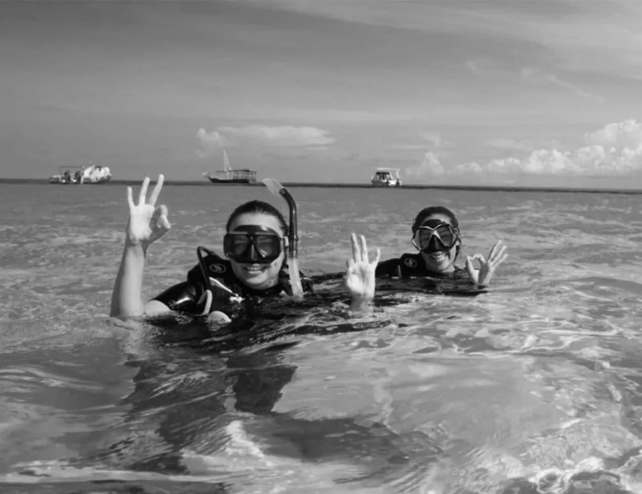 People Snorkeling at Zanzibar