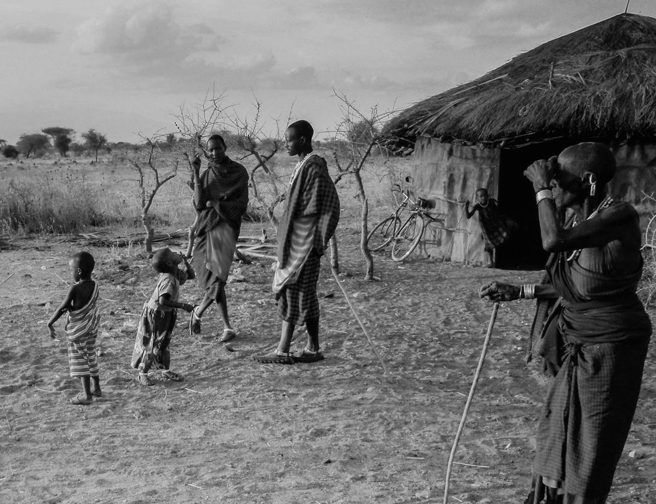 People of the Maasai Village
