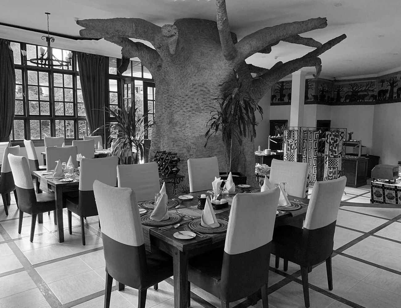 Restaurant at The African Tulip Hotel