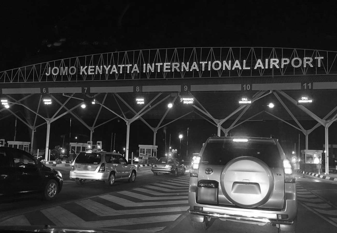 Road to Jomo Kenyatta International Airport