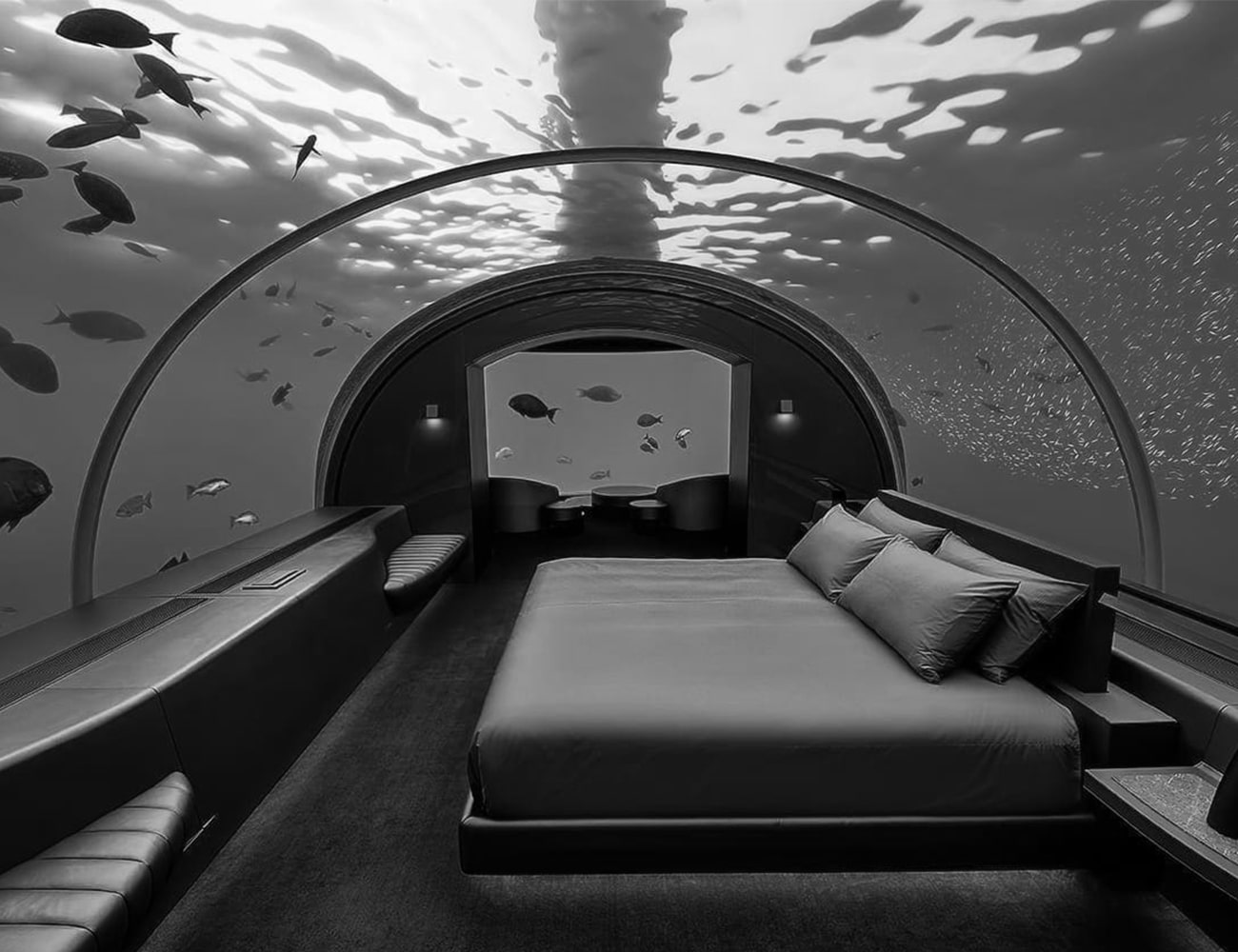 Rooms at Pemba Tanzania Underwater Hotel