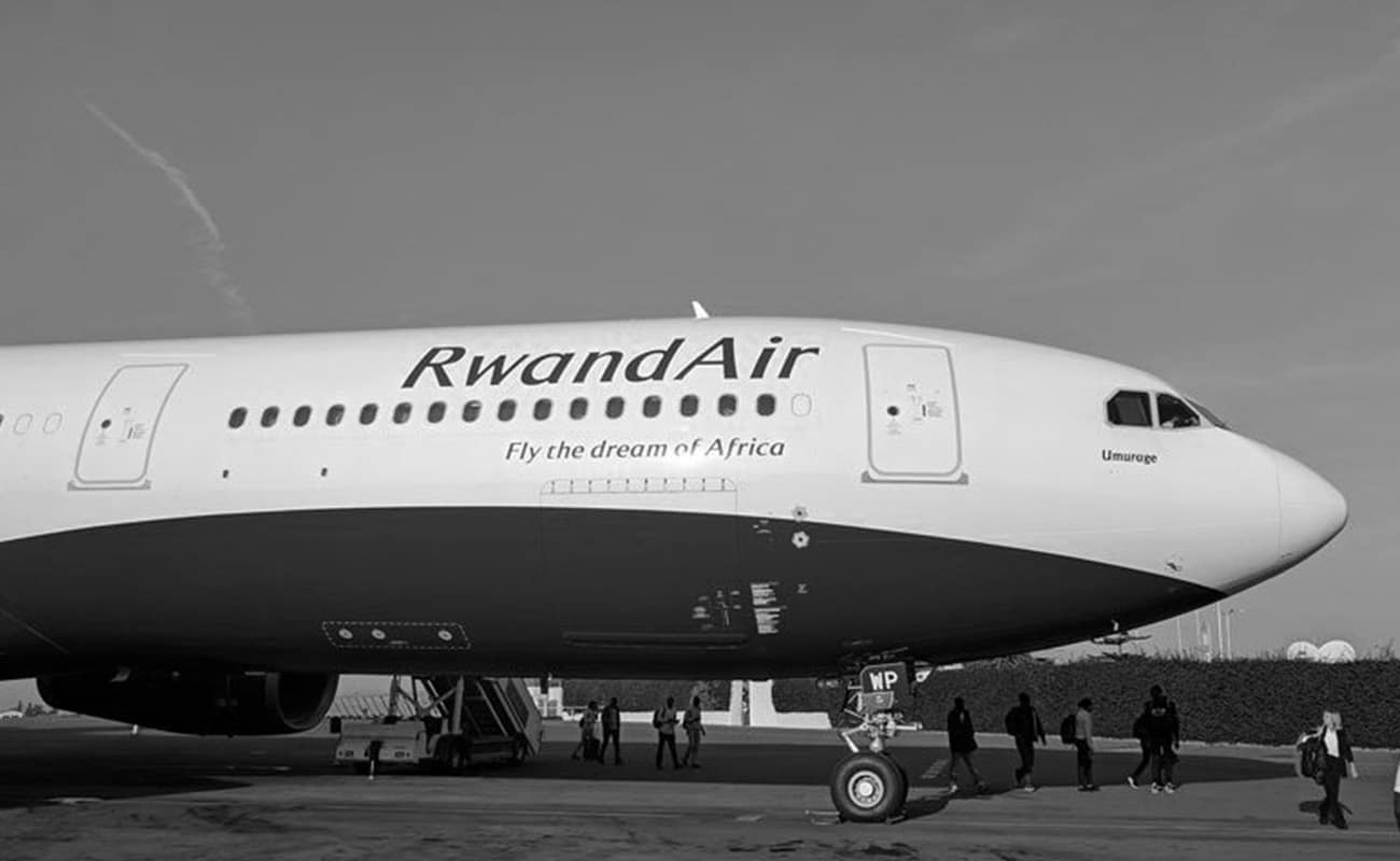 Rwanda Air Airplane