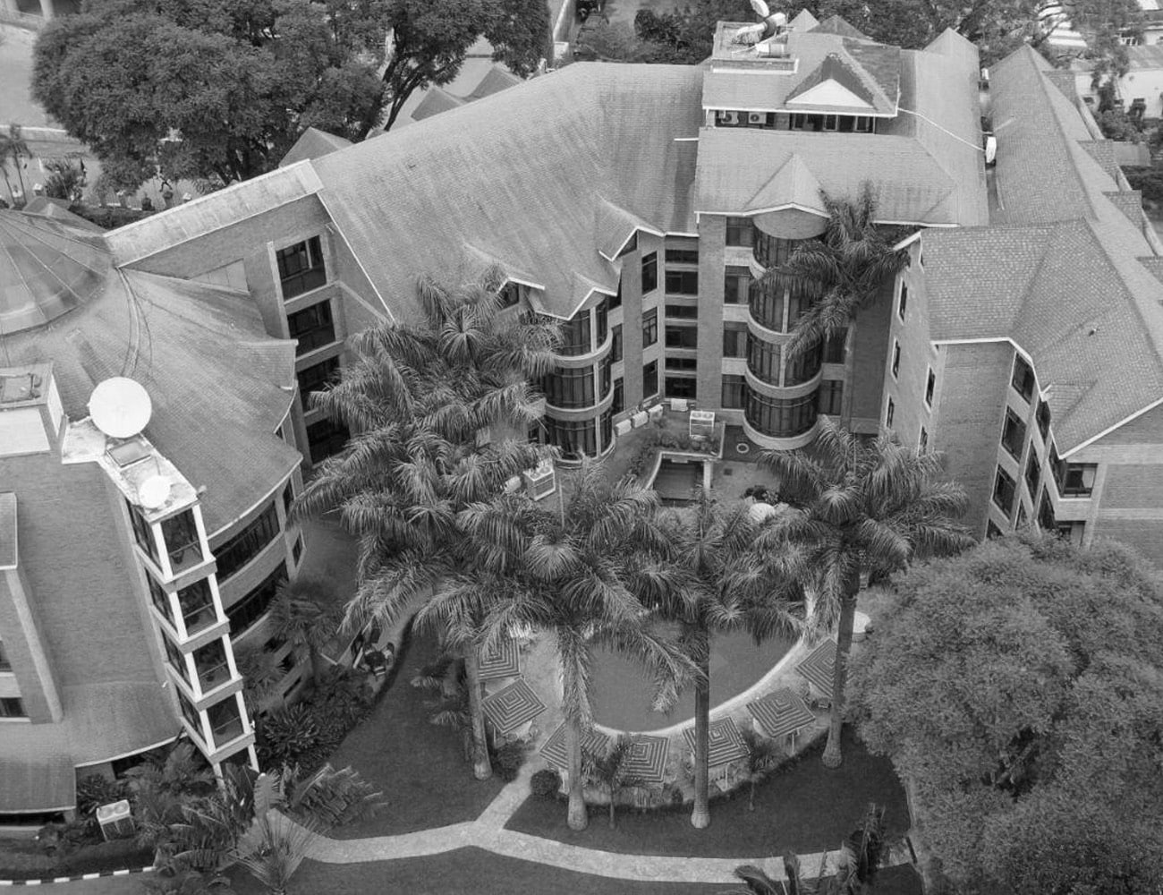 Sky View of The Kibo Palace Hotel