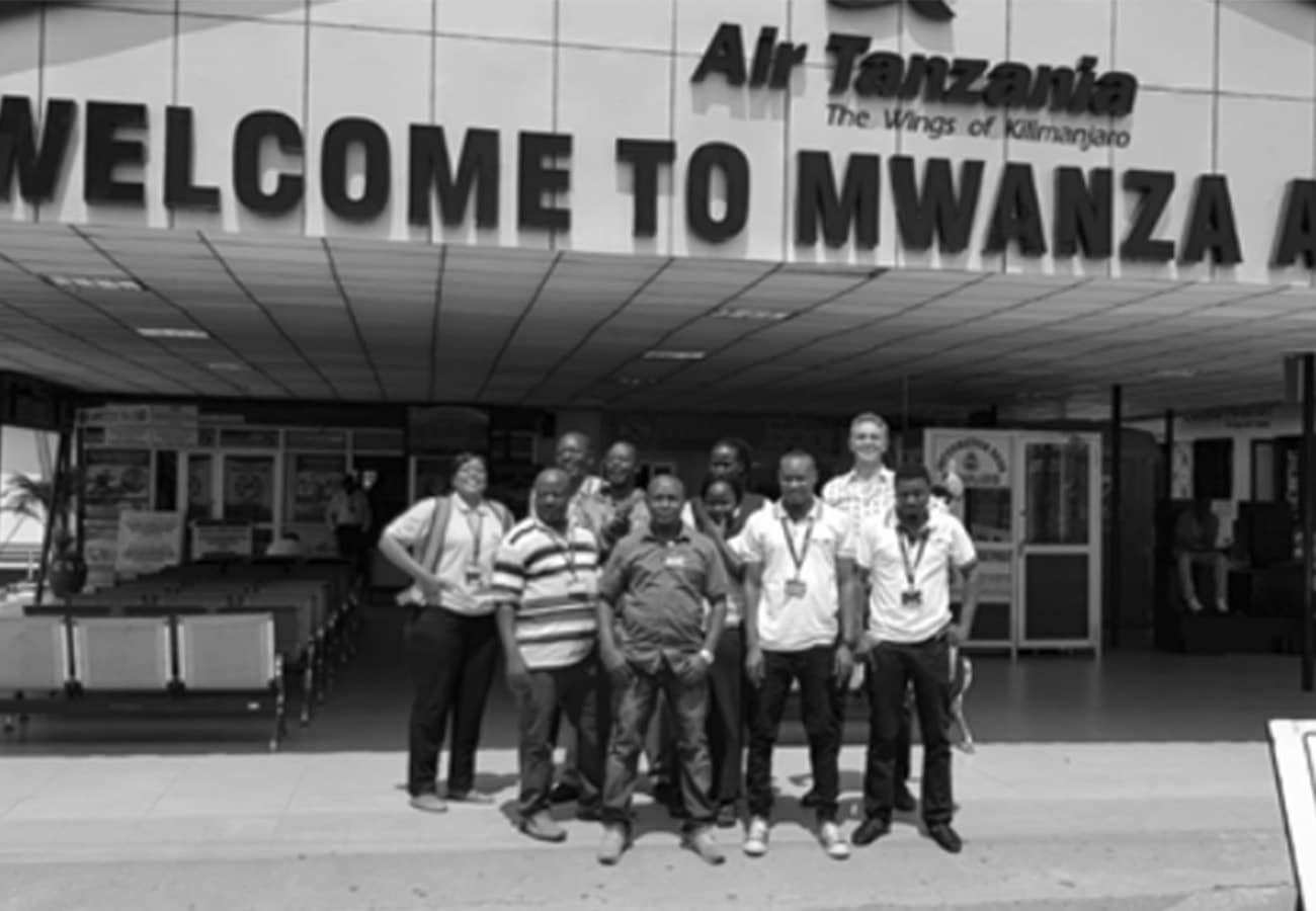 Staffs at Mwanza Airport