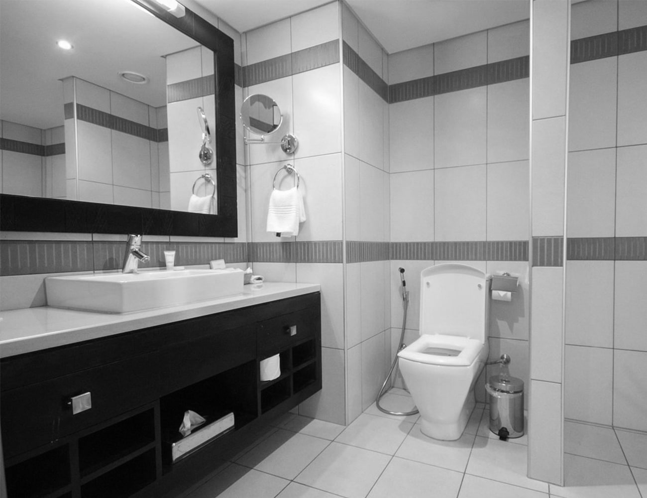 Standard Bathrooms at Mount Meru Hotel