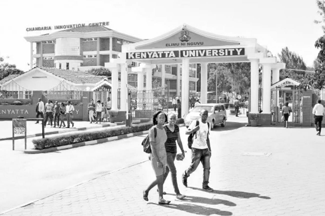 Students at Kenyatta University