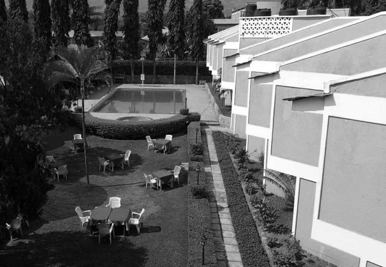 Swimming pool at Oasis Hotel, Morogoro