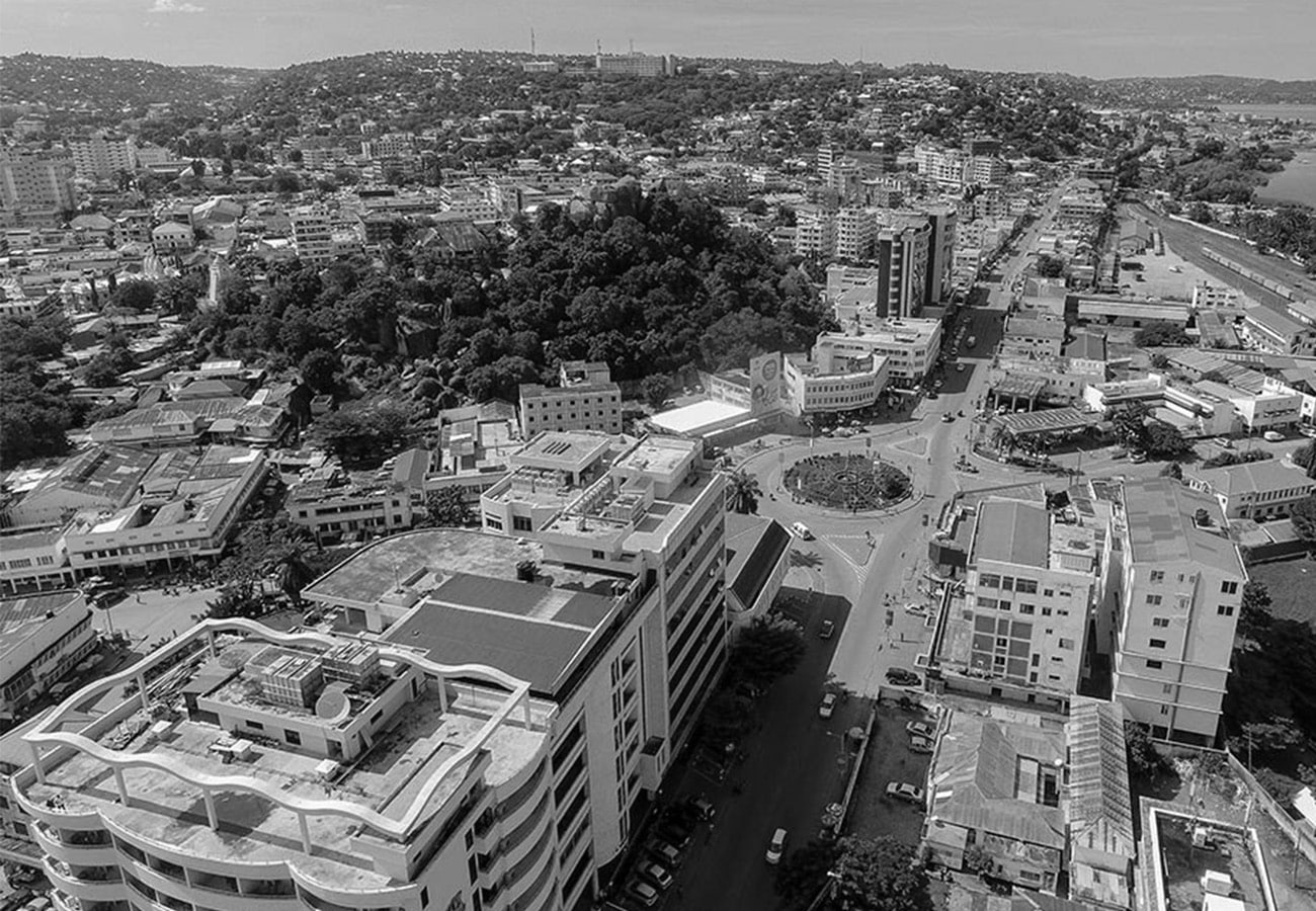 The Beatiful Mwanza City with Tall buildings in sight