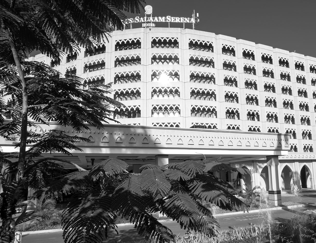 The Luxurious Serena Hotel in Dar es Salaam