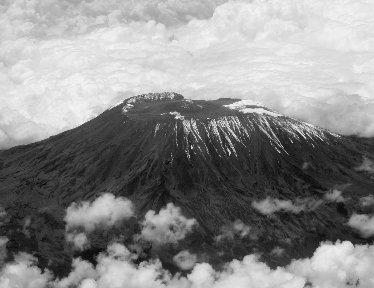 The highest Peak in Africa, Mount Kilimanjaro