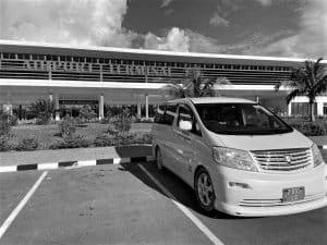 Taxi service at Zanzibar Airport