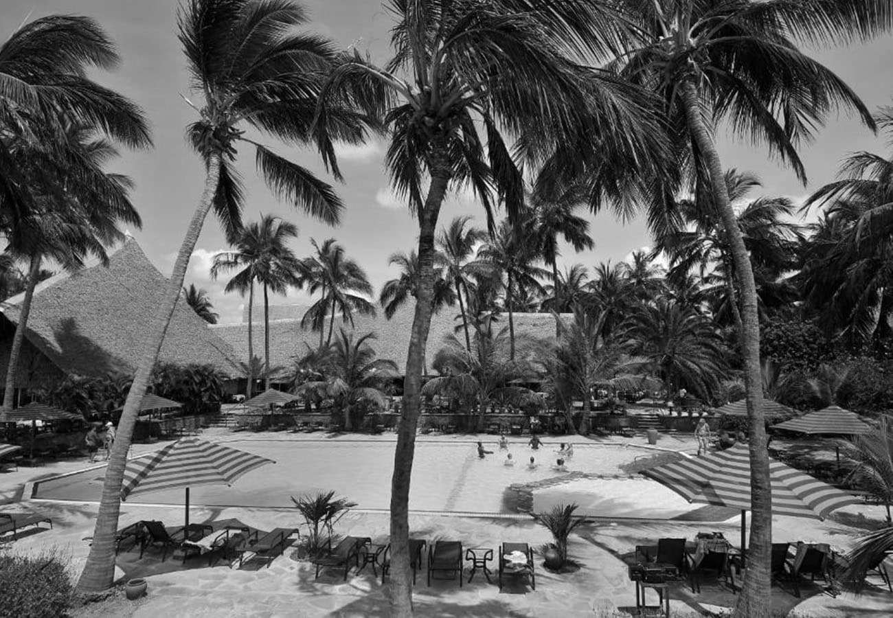 Tropical Scenery at Bahari Beach Hotel