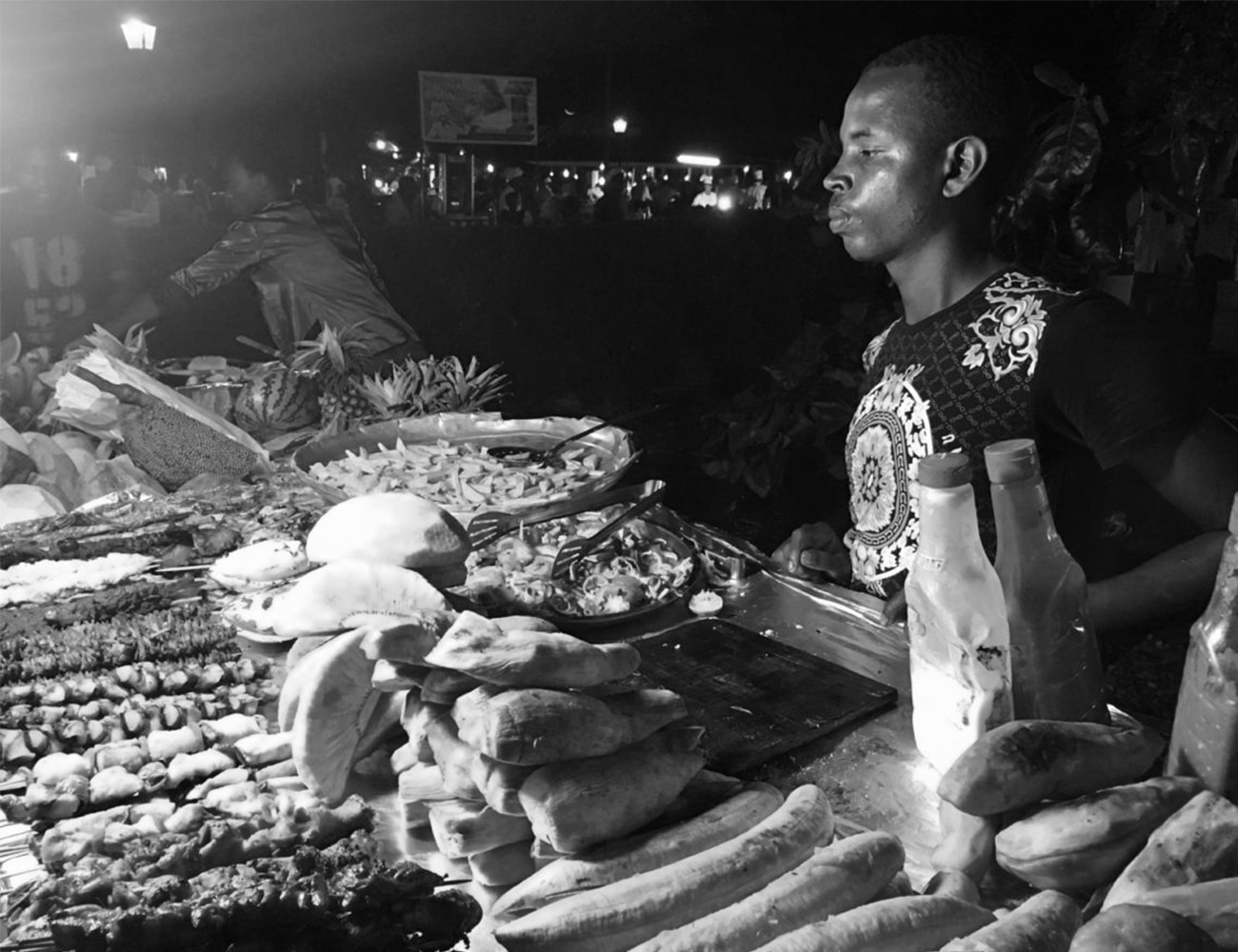 Varieties of Food at Forodhani Night Market