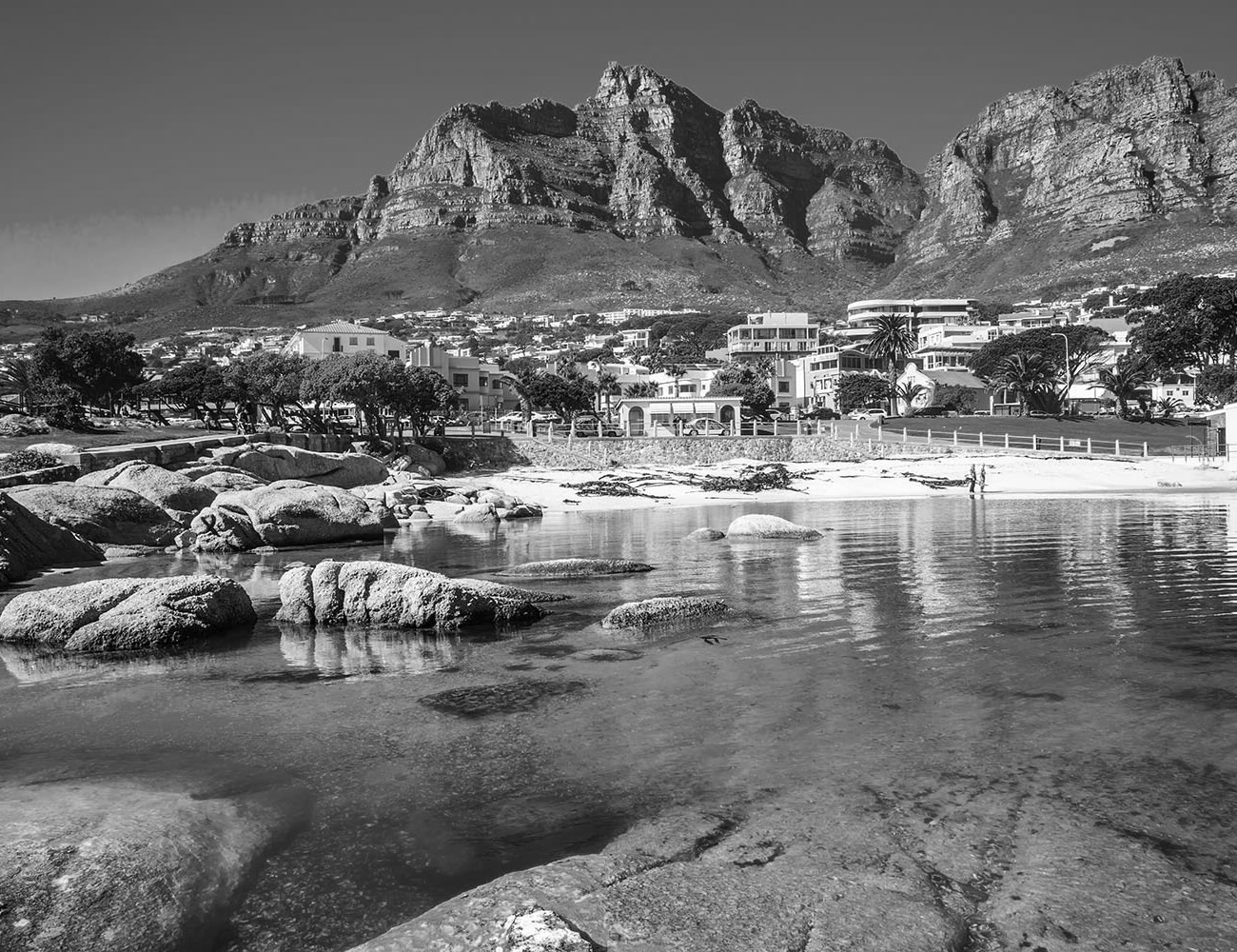 View of Cape Town City in South Africa