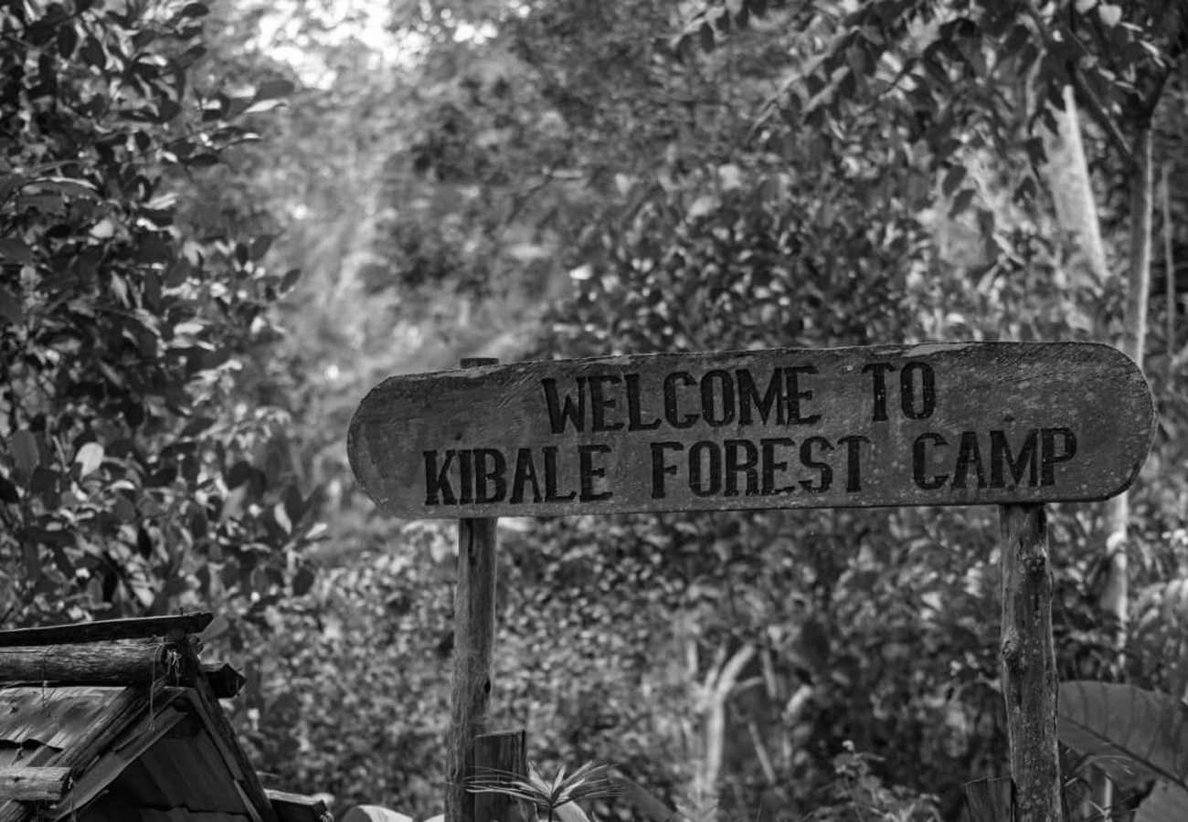 Welcome Sign at Kibale National Park in Uganda