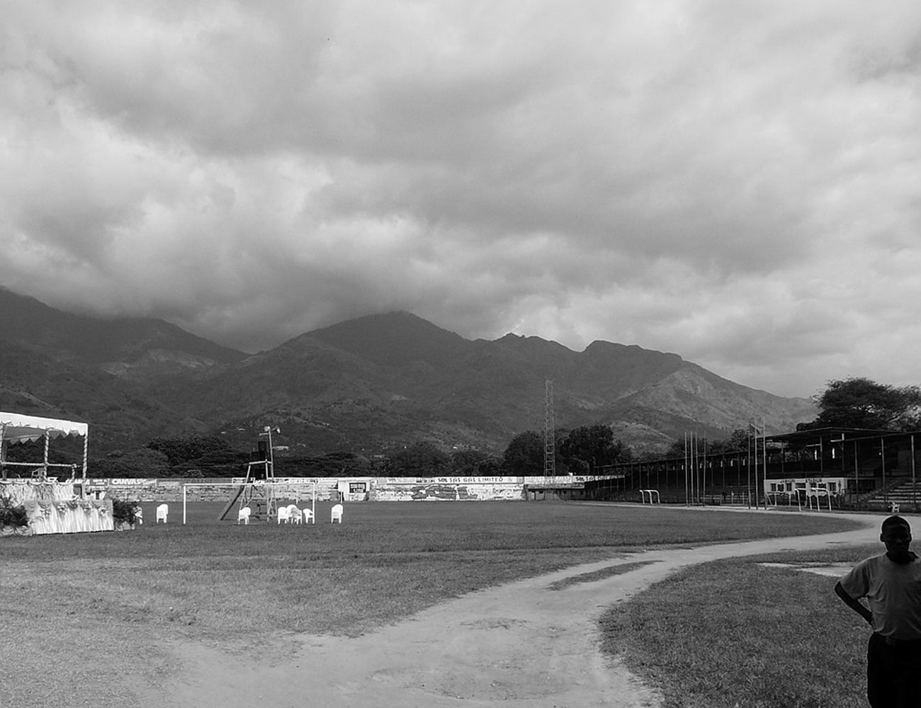 A View of Jamhuri Stadium in Tanzania