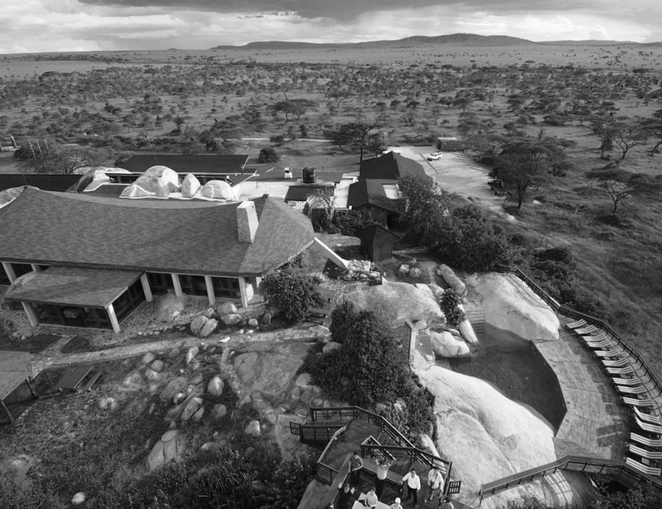 A View of Serengeti Wildlife Lodge