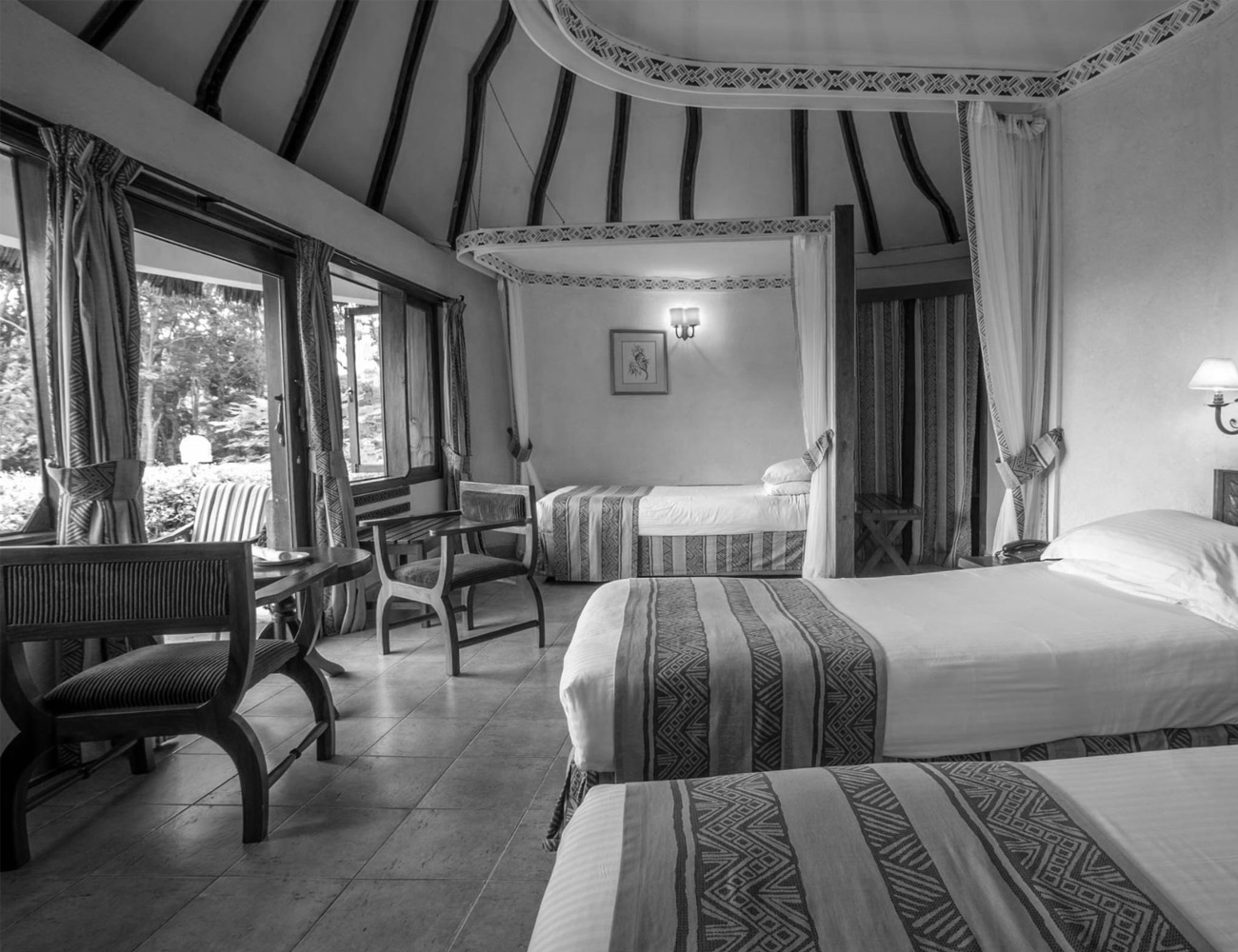 Accommodation at Arusha Serena Lodge