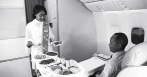 Ethiopian Airways Inflight meals
