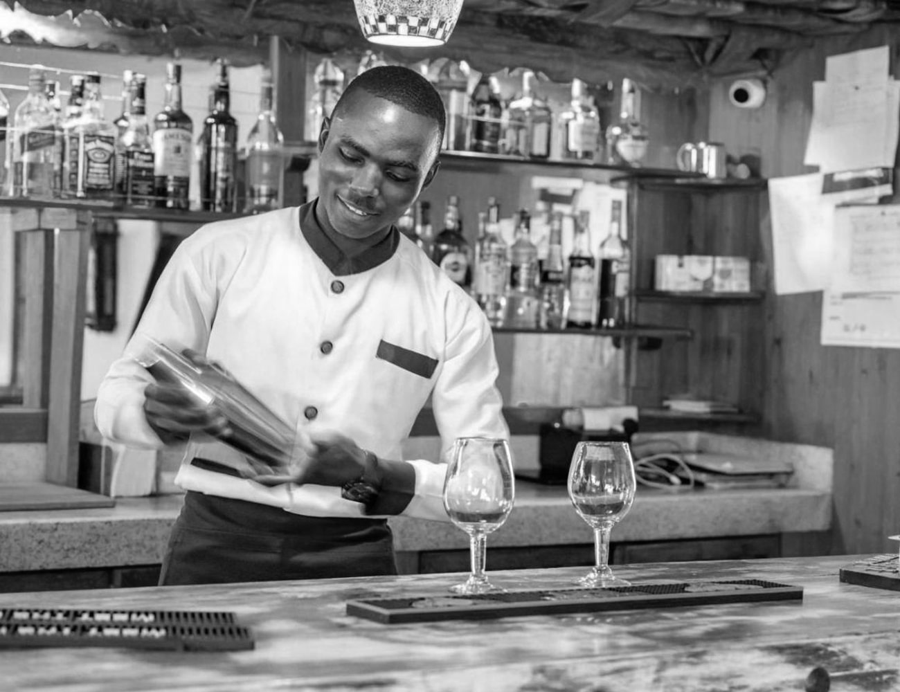 Bar at Mount Meru Lodge