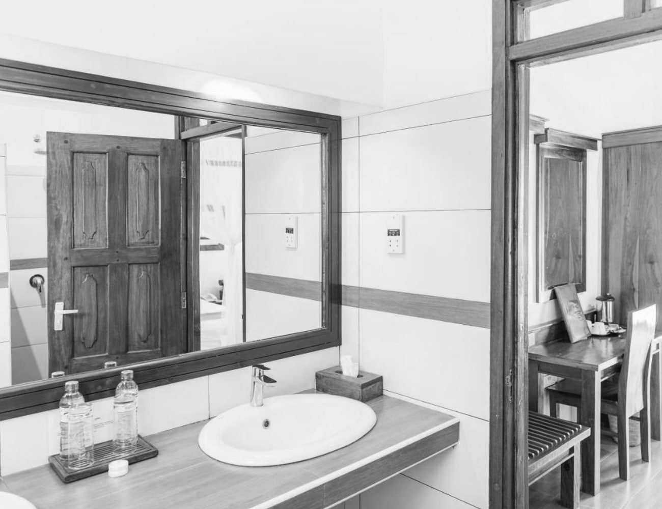 Bathrooms at Arumeru River Lodge