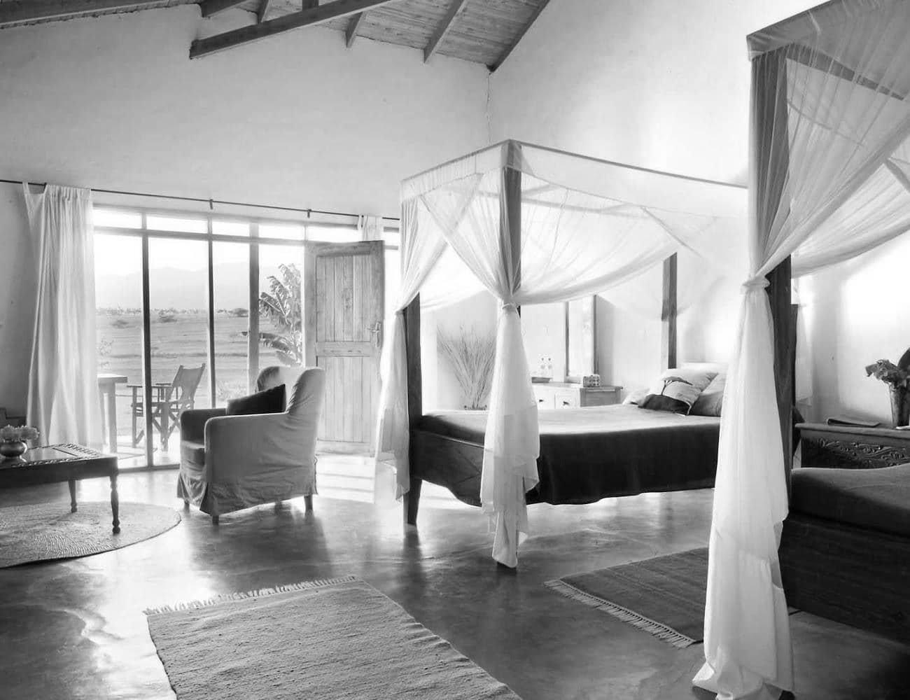 Bedrooms at Hhando Coffee Lodge