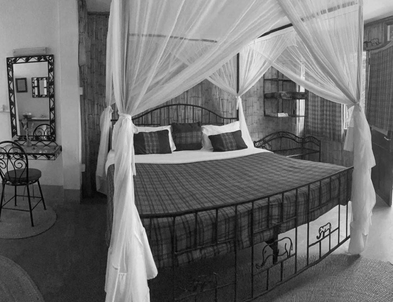 Bedrooms at Karatu Octagon Lodge