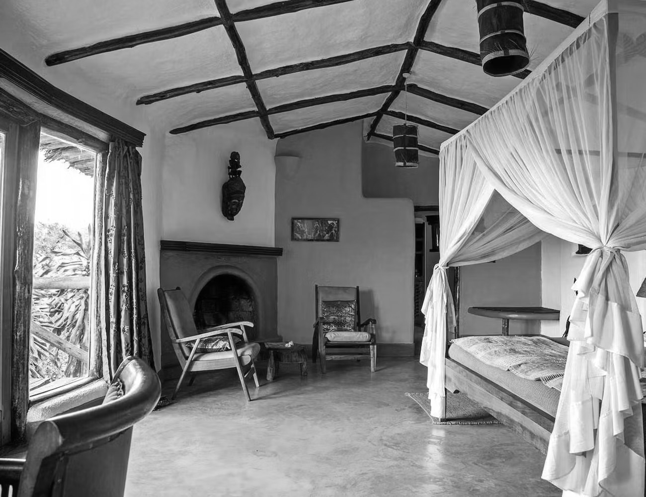Bedrooms at Kigongoni Lodge